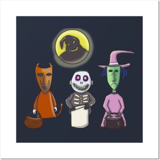 Trick or Treat- Oogie's Boys Posters and Art